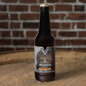 Valhalla Doble Miel 33cl. Hidromiel con aroma floral.