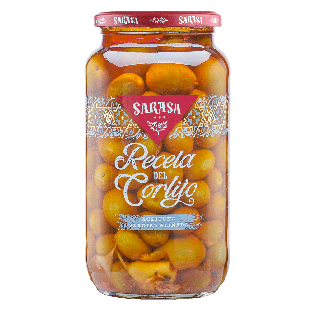 Aceitunas Sarasa Receta del Cortijo