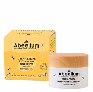 Crema facial Hidratante, Nutritiva – Ác. hialurónico, aceite de baobab y Miel