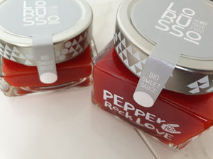 Salsa dulce ecológica extra de pimiento 305g "Pepper Rock Love"